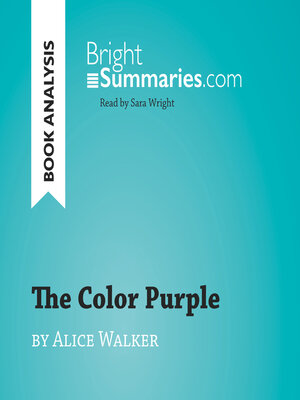 cover image of The Color Purple by Alice Walker (Book Analysis)
